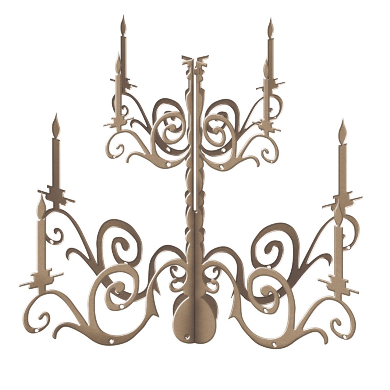 Prima Marketing Inc Diy Wooden Chandelier - Bohemian 655350585532